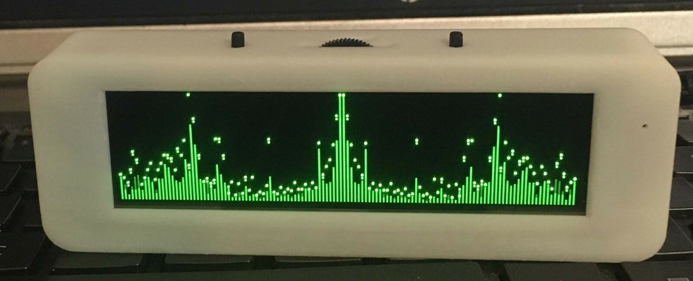 3.12" OLED Music Spectrum Display Analyzer Audio Level Indicator rhythm VU Meter