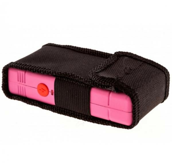 TACTICAL Stun Gun 800 120 BV Mini Rechargeable With LED Flashlight