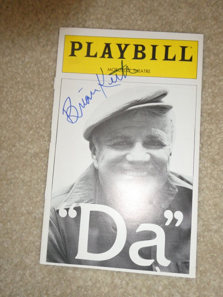 Actor Brian Keith Signed Autographed Playbill Cover Page