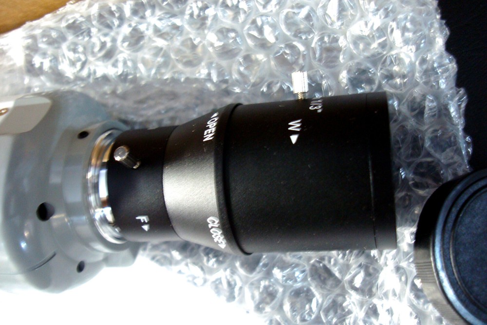 NEW - SUPER Circuits PC243C5GRTI Security Camera w/ Attached Lens - Original Box