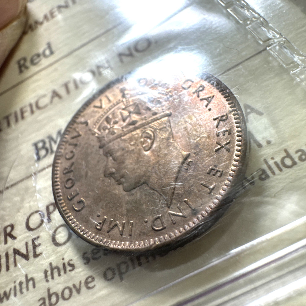 Newfoundland 1941 C 1c CENT ICCS MS63 RED