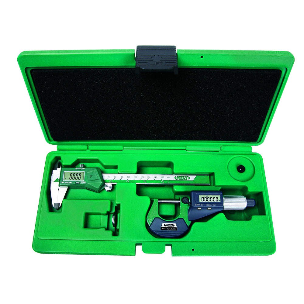 INSIZE Precision Meas.Tool Kit, Digital Caliper 55VN78