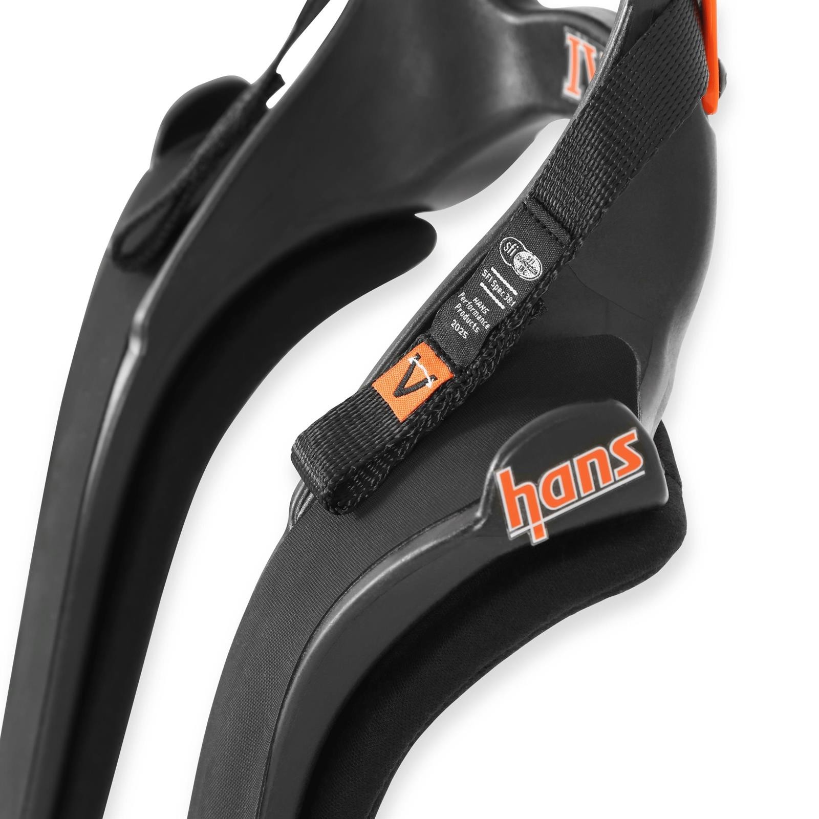 HANS H4L20QC Gen IV SFI Quick Clip 20 Degree Device, Large