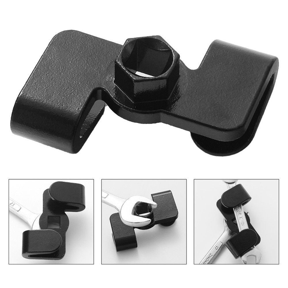Extendable Wrench Adapter Converter with Hex Drive Spanner Compatibility
