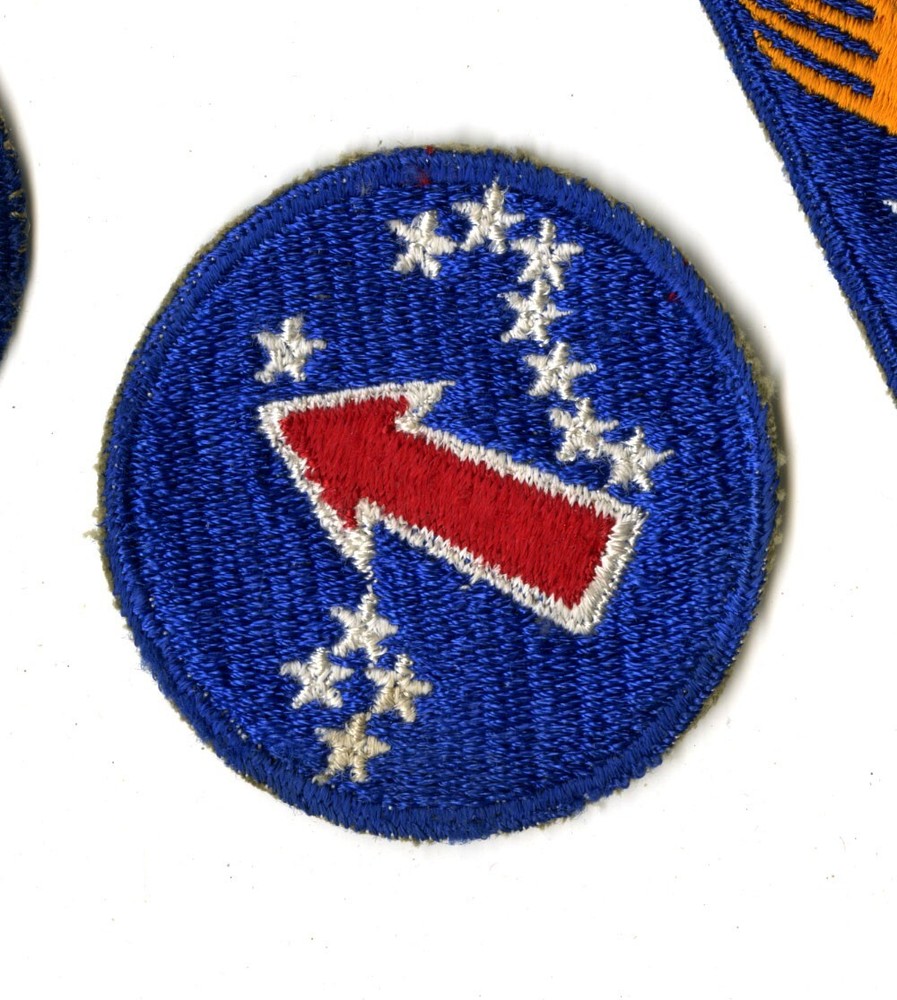 US Army Pacific Ocean Areas White Back Patch WWII Vintage