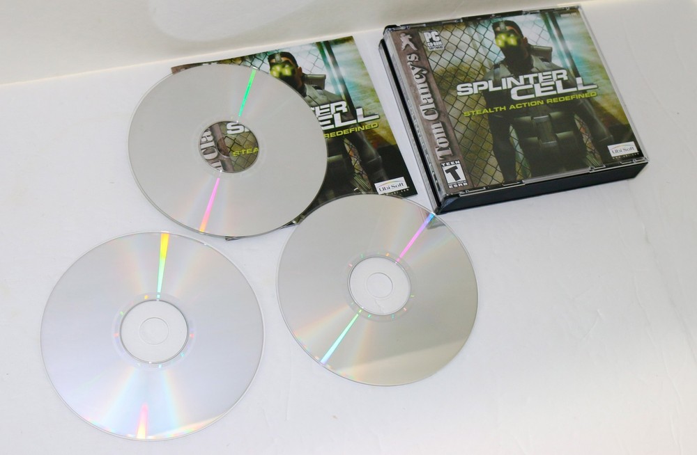 TOM CLANCY SPLINTER CELL STEATH ACTION REDEFINED PC ROM SOFTWARE