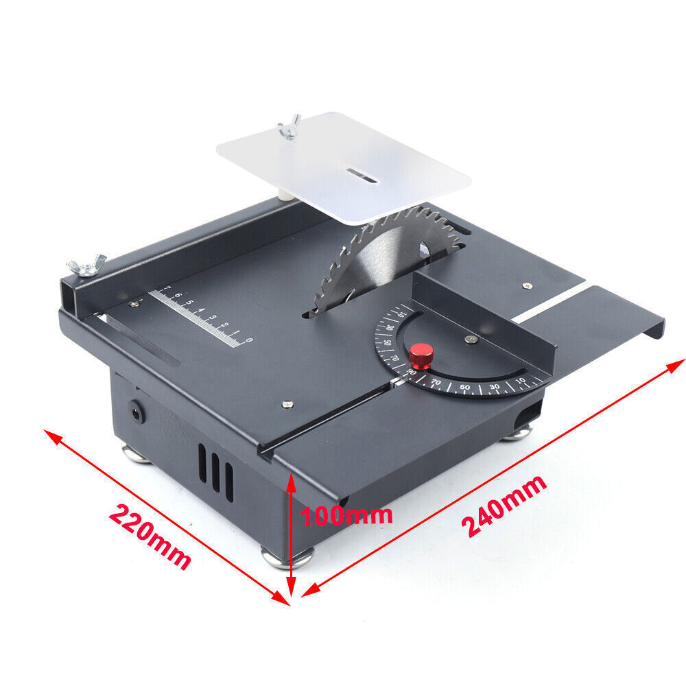 Portable Compact Heavy Duty Table Saw DIY Projects Work Shop Cutting Depth40mm