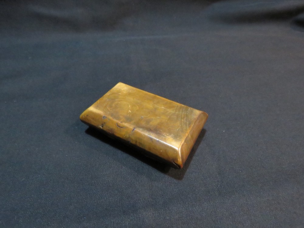 Vintage Wood Snuff Box, AS IS