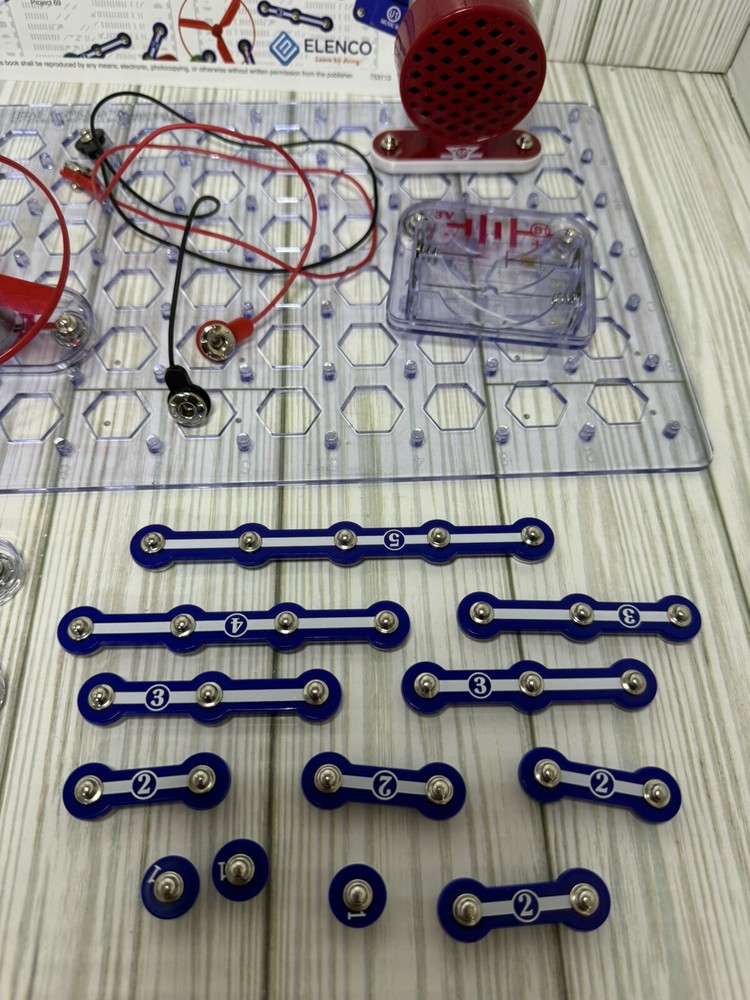 Snap Circuits Jr. Electronics Discovery Kit Elenco 2021 Learning Electronics