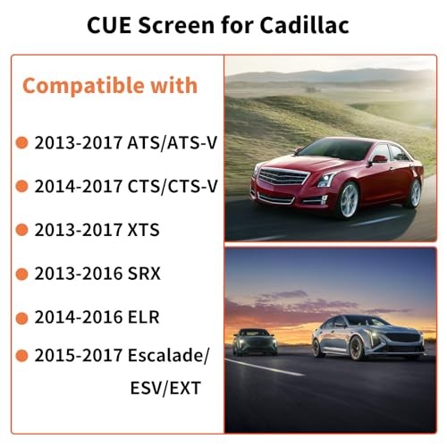 CUE Touch Screen Replacement for 2013 2014 2015 2016 2017 Cadillac ATS CTS