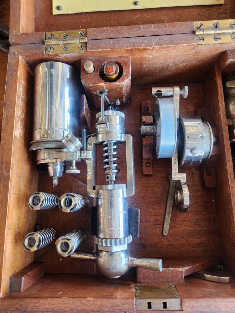 RARE Improved Robertson-Thompson Steam Engine Indicator