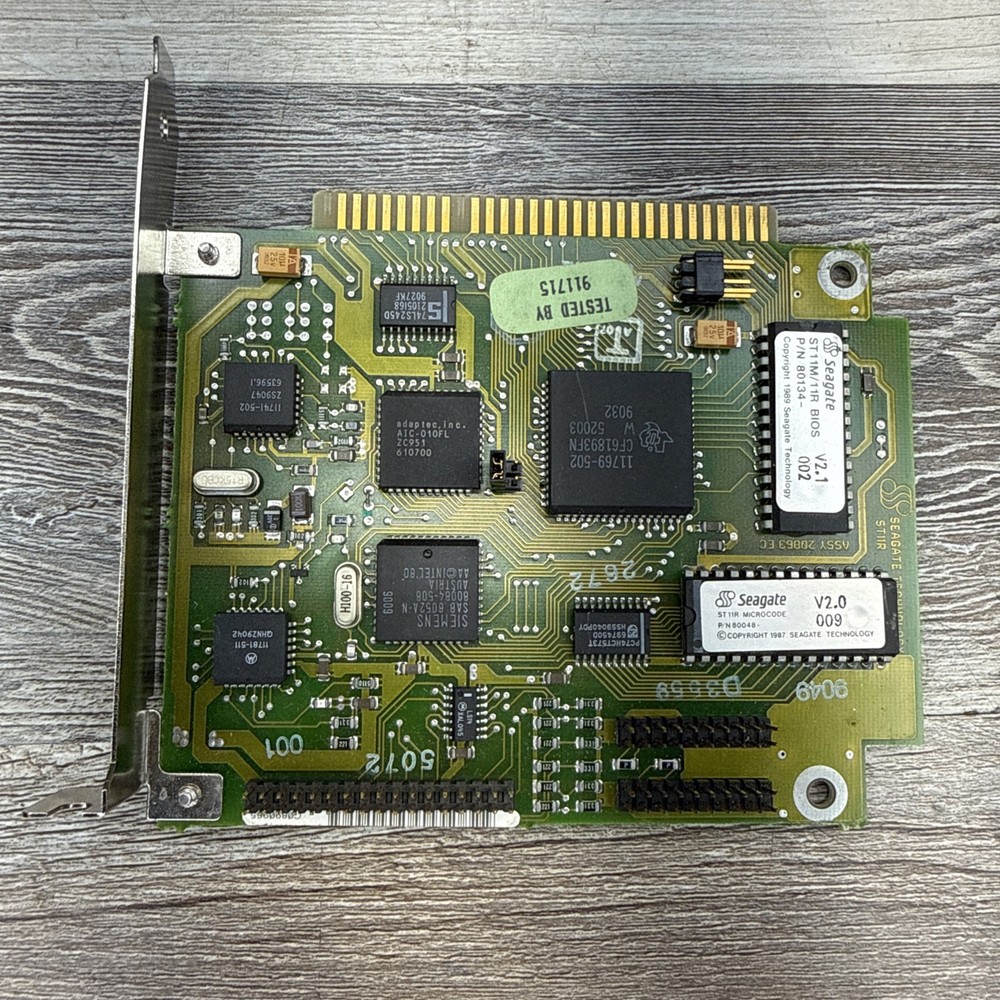 [NOS/Untested] Seagate ST-11R 8 BIT RLL DISK CONTROLLER BIOS V 2.0  001