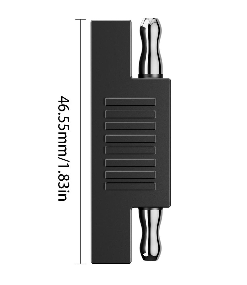 BERLAT SAE Connector to Polarity Reverse Quick 5Pack, BLACK