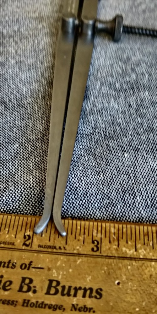 Brown & Sharpe 815 6" INSIDE Calipers, Spring Calipers