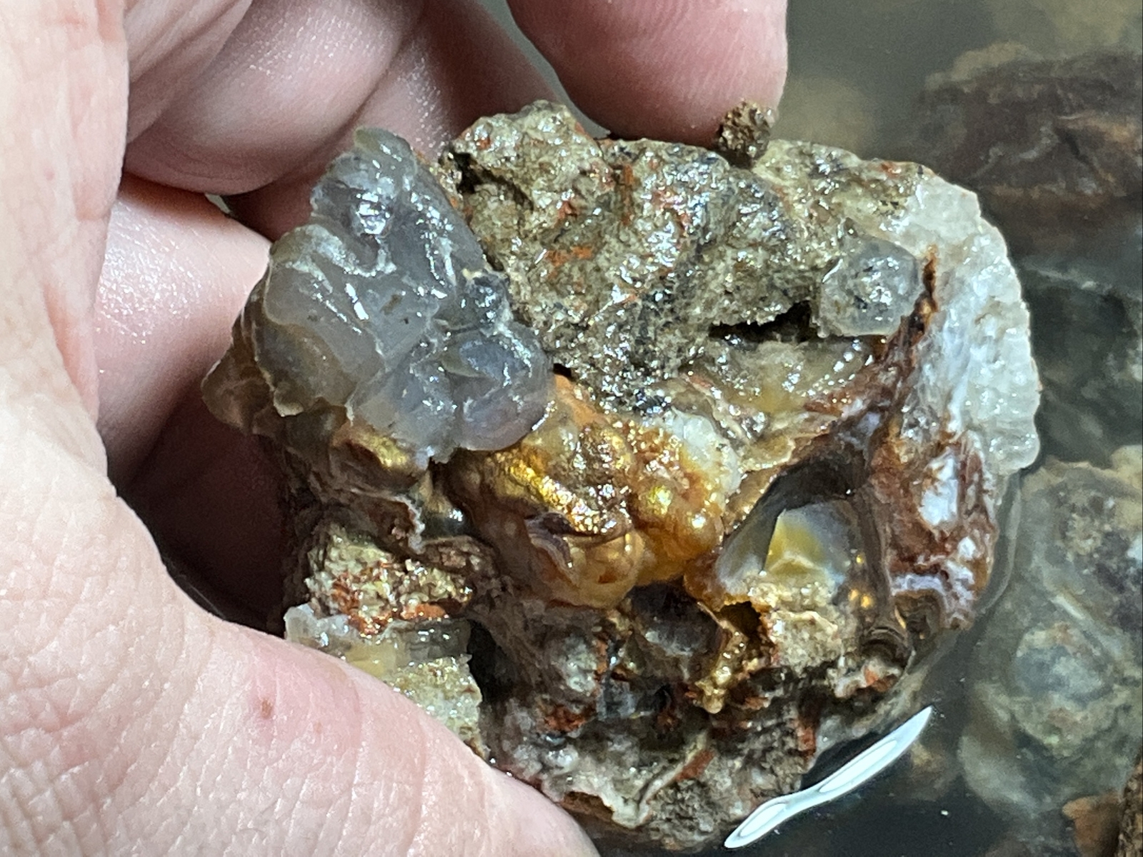 1/4 Pound Fire Agate Choice & Mid Grade Professionally Chosen Colorful Rough Lot