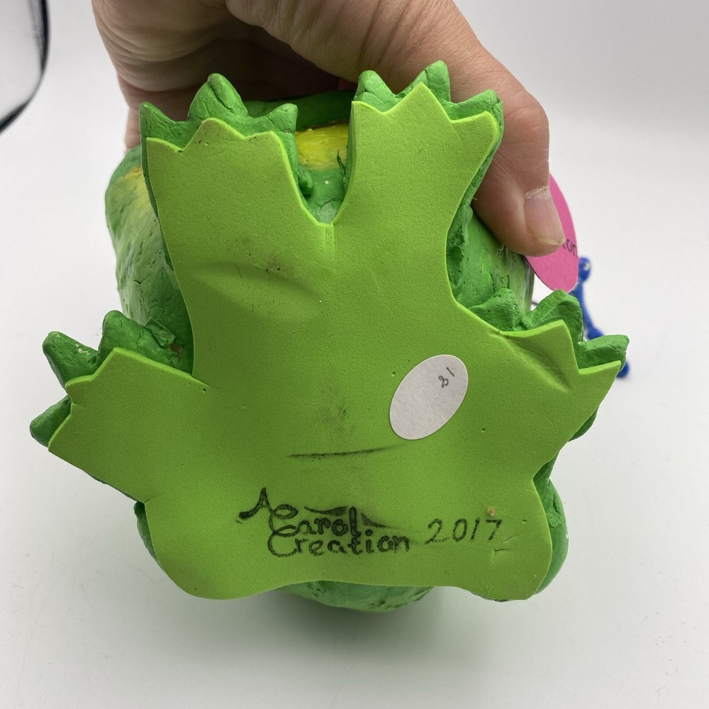 2017 A Carol Creation Handmade Hand Painted Frog 5”