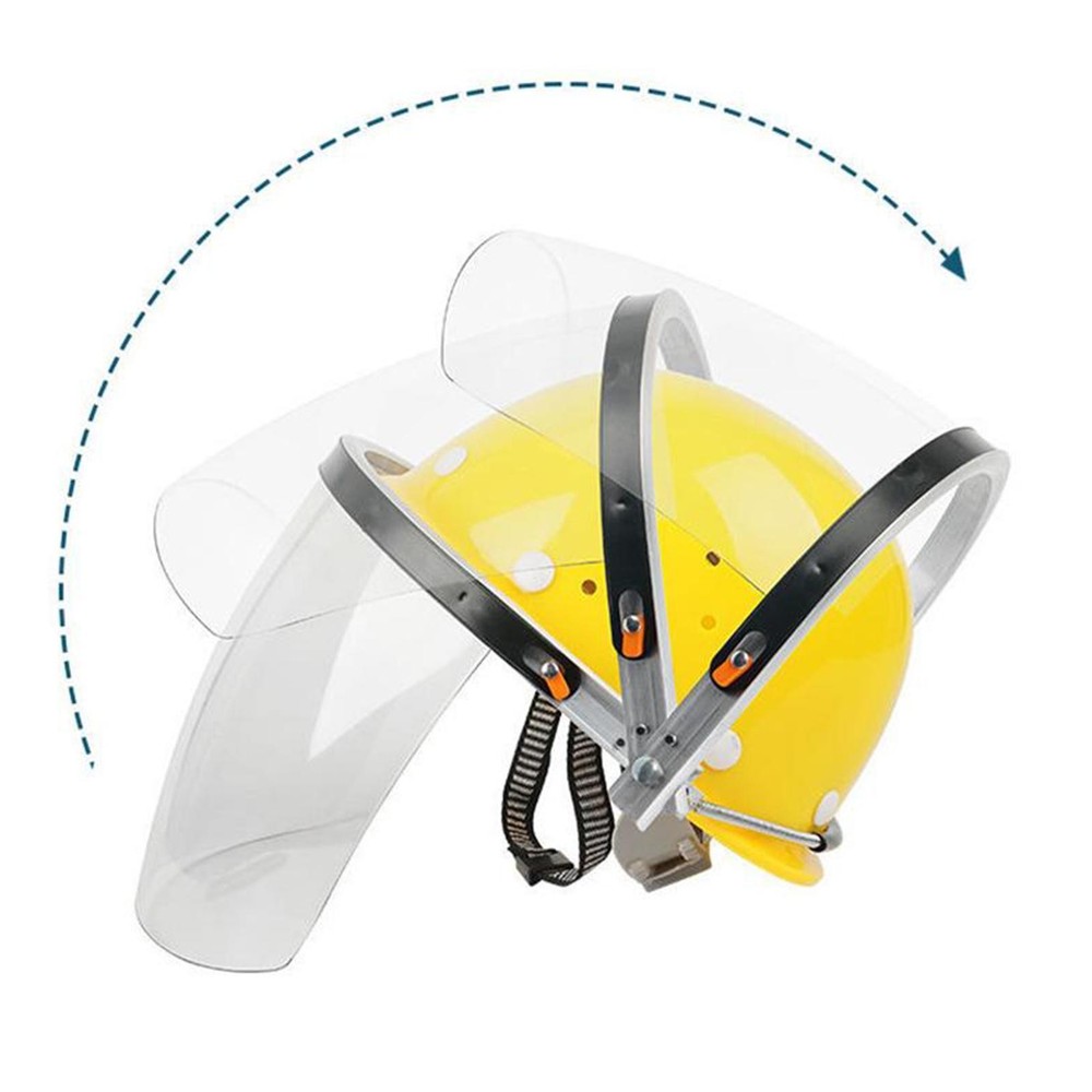 Face Mask Protective Mask Screen Helmet Lightweight Provides Good Visibility