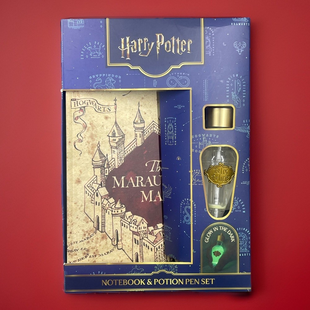 Harry Potter Magnetic Notebook & Potion Pen Set