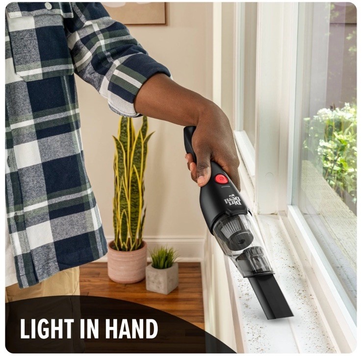 Dirt Devil Cordless Handheld Vacuum, with Crevice and Brush Tools