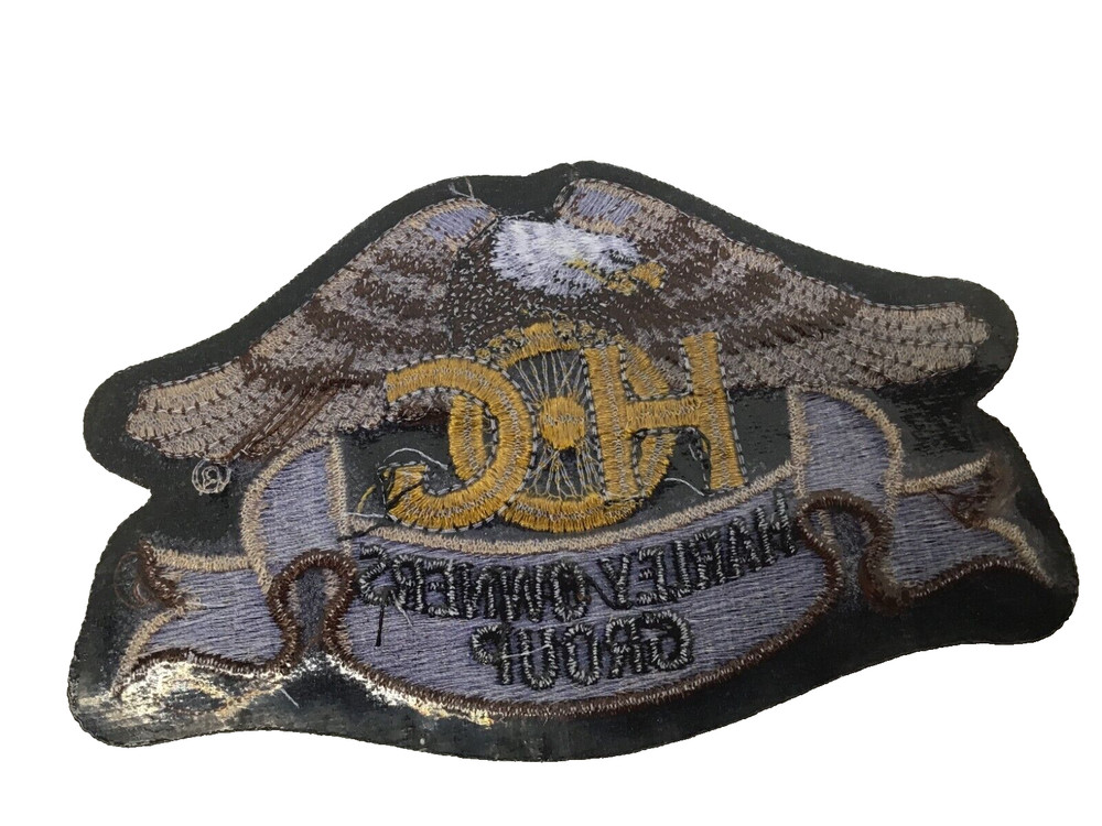 Harley Davidson Harley Owners Group Eagle Embroidered Patch