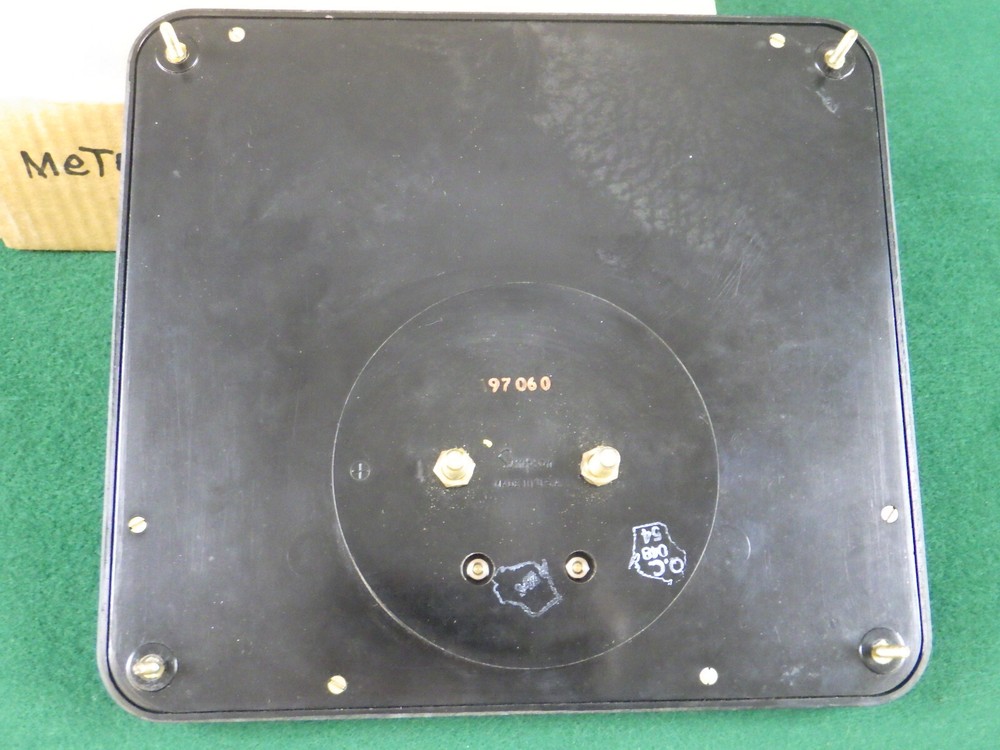 NOS vintage Simpson Large volt/panel meter Sun? engine analyzer 1950s 1960s