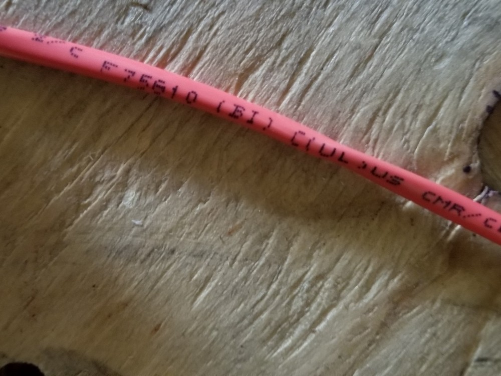 CSC 250017 14/2C Solid Unshielded Riser Fire Alarm/Communication Cable Red/100ft