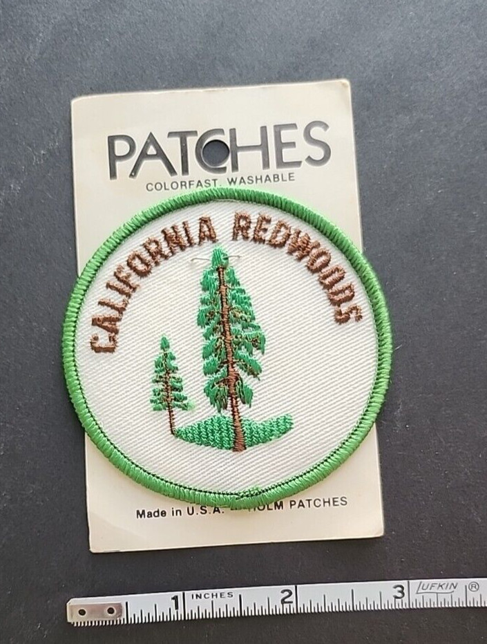 Vintage California RedWoods Patch