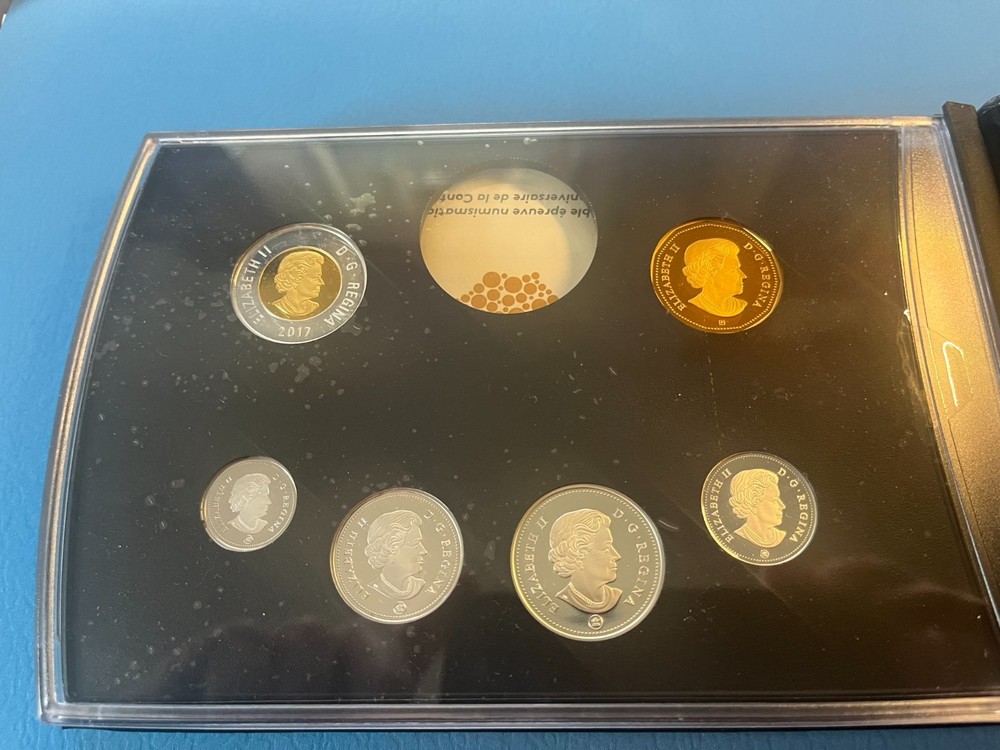 2017 Canada Proof Silver Set 150th Anniversary Confederation Partial