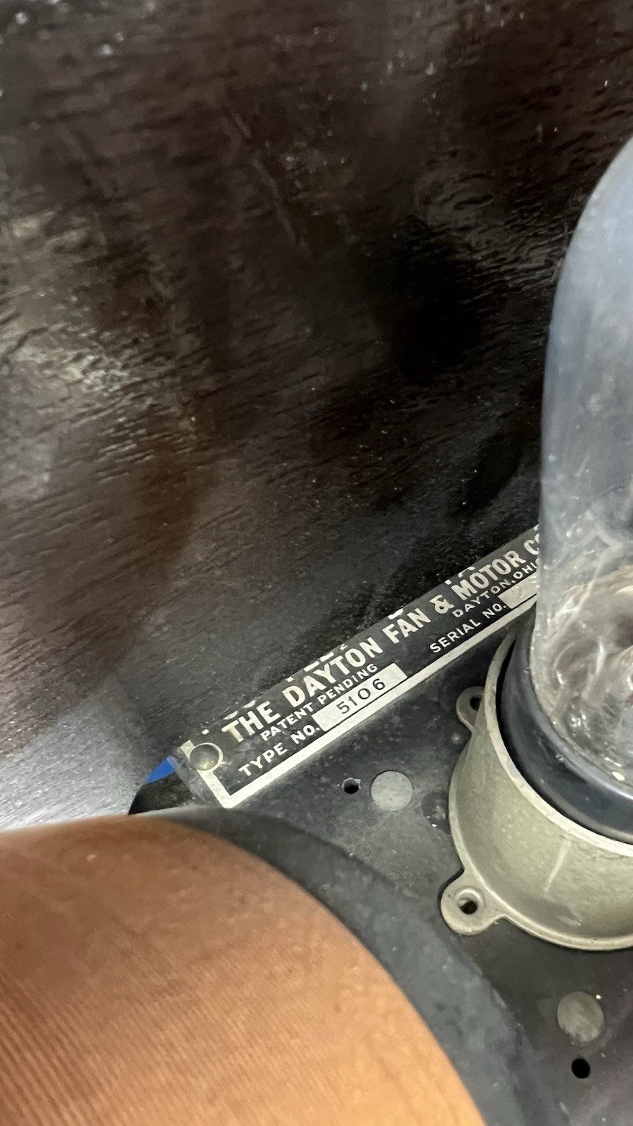 Vintage 1920s Day-Fan OEM-7 Tube Radio Receiver Untested Good Condition