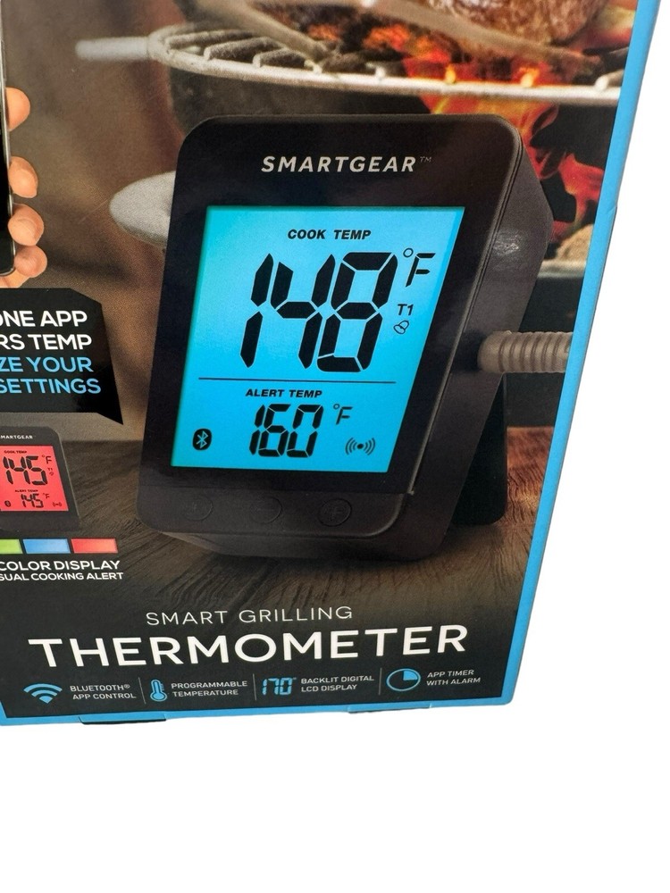 SmartGear Wireless Grilling Thermometer STG-6695-KB