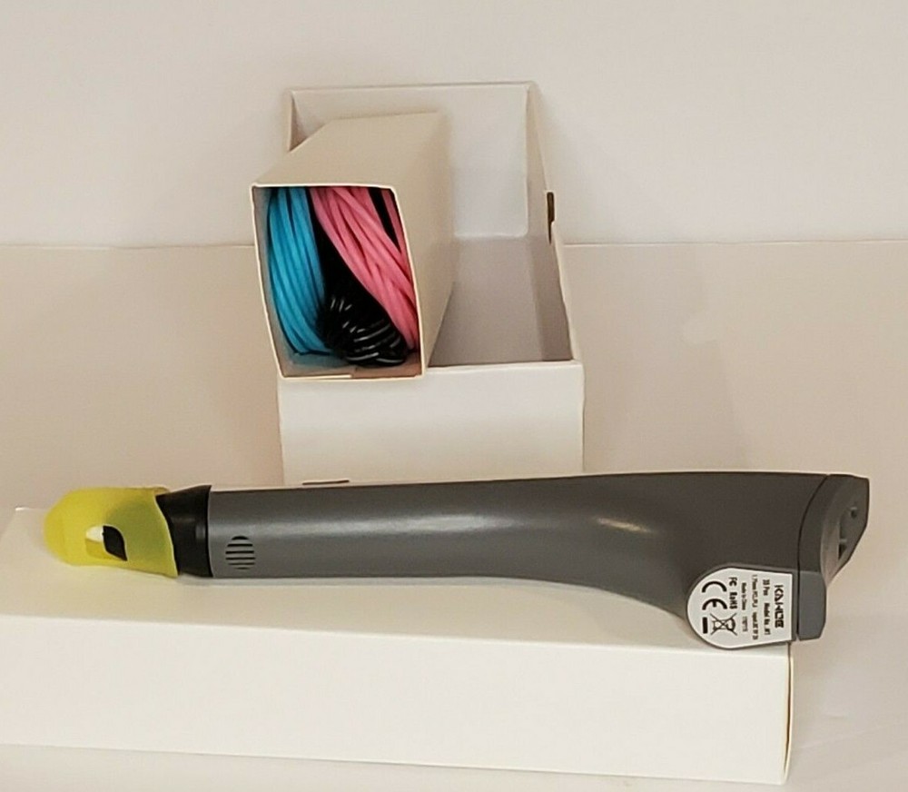 Prince Intelligent 3D Pen Model M1 White New Open Box - complete