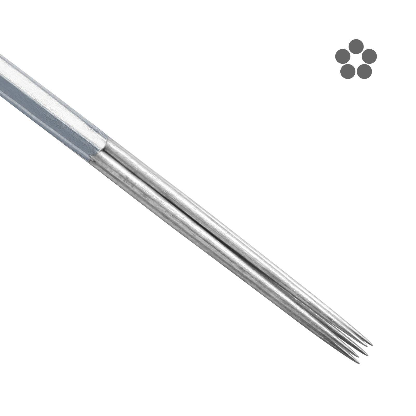 50 Mixed Assorted Tattoo Needles 10 Sizes - Round Shader 3 5 7 9 11 15 RS RM