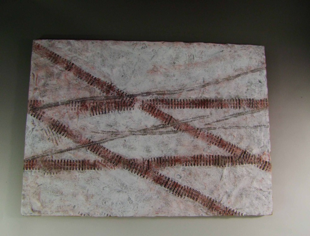 1/30-1/35  Winter Ground base with track marks DM006