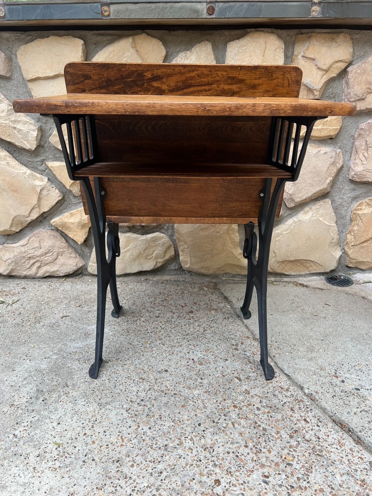 Antique school desk