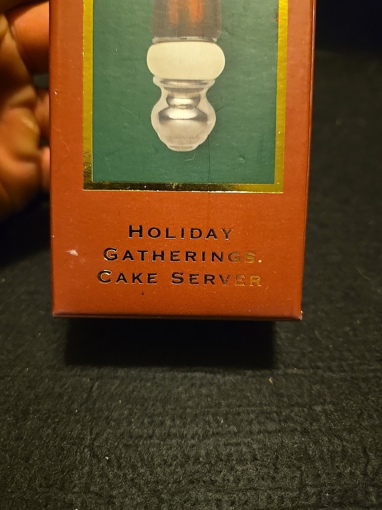 Lenox Holiday Gatherings Cake Server In Original Box