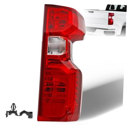 Tail light Halogen Compatible with Chevy 2019-2025 Halogen -Passenger Side