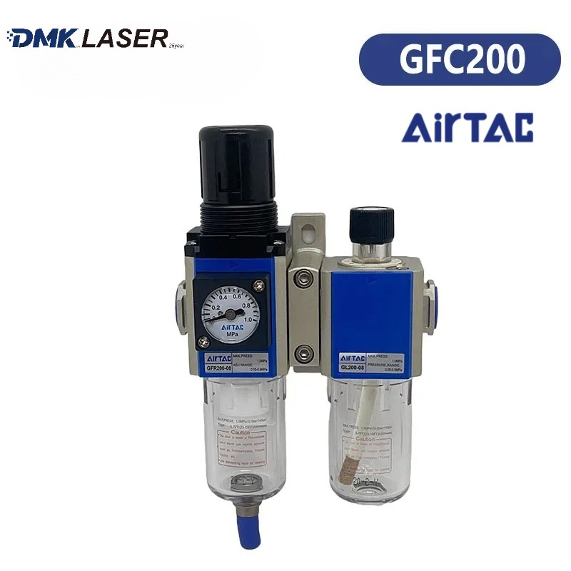 AirTAC Air source processor two-piece GFC200 air compressor oil-water separator