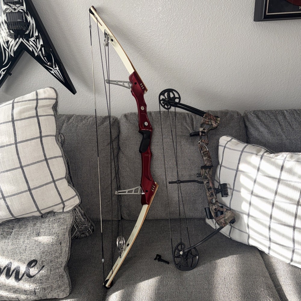 2- Bows 1-VINTAGE PSE COMPOUND 1-Barnett Archery Vortex READ Description
