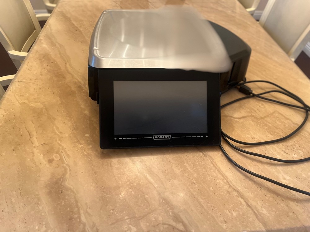 Hobart HTi Scale With Printer, Used Operator Screen & No Customer Display
