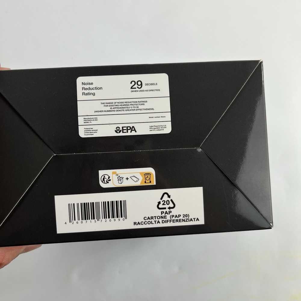 Work+ Hearing Protection Ear Muff - for noise reduction -