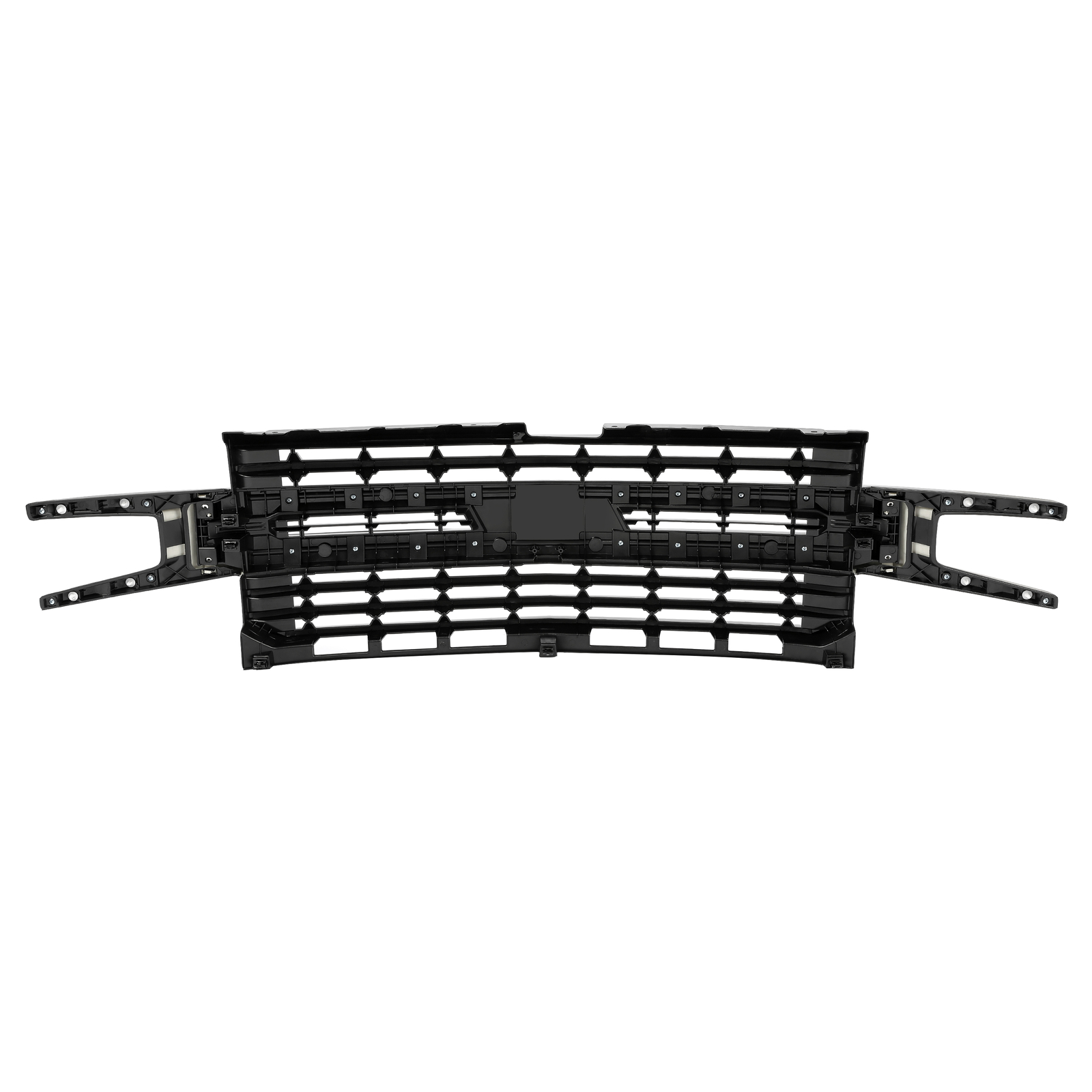 Matte Black Front Bumper Upper Grille For Chevy Silverado 1500 2019-2022 2021