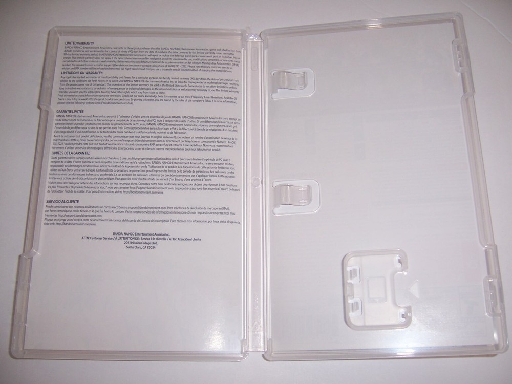 Original Box Case Insert Replacement Nintendo Switch Dragonball Fighter Z