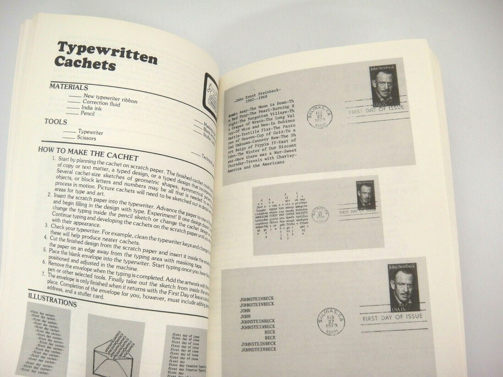 Handcrafted Cachets Make Your Own Cachet and Envelope Handbook FDCs by Russell