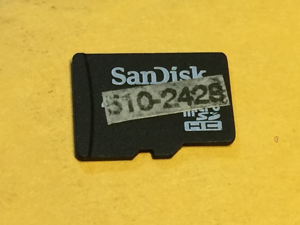 TND-510 FIRMWARE FLASH MICRO SD CARD VERSION 510-2428