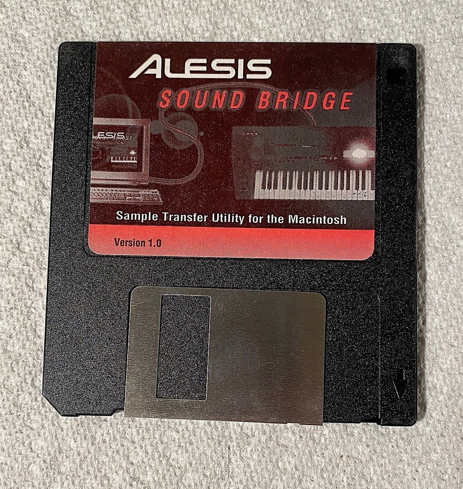 Alesis Sound Bridge Macintosh floppy disk