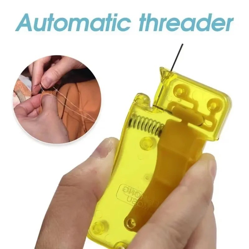 Automatic Needle Threader Tool DIY Sewing Craft Thread Insertion Kit