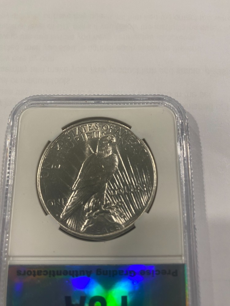 1926 D Peace Silver Dollar MS64