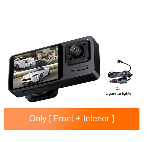 HD Dash Cam Car DVR Front Inside Camera Video Recorder Registrator G-sensor