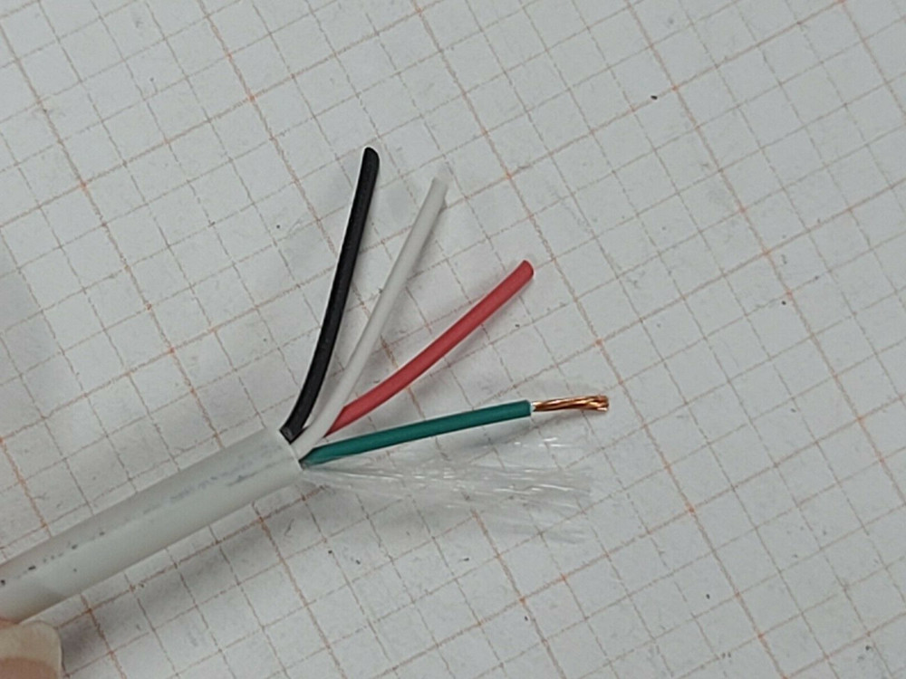 Lake Cable P224C 22/4C Plenum Control/Communications Cable CMP White /100ft