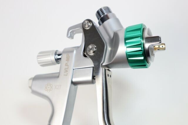 LVLP Spray Gun Kit – ATOM X27 Gravity Feed with FREE GunBudd Light System!!